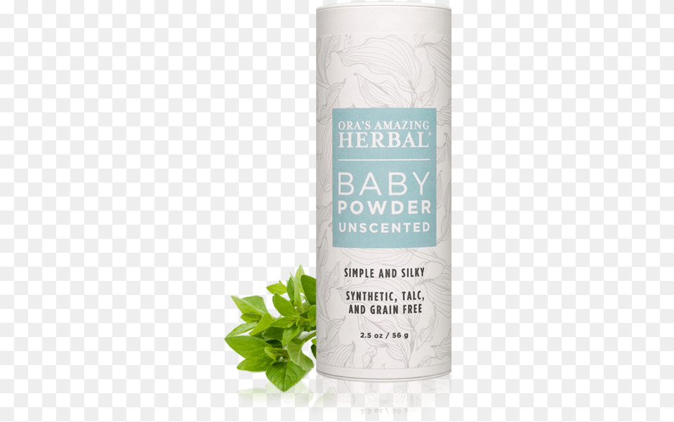 Unscented Talc Powder, Herbal, Herbs, Plant Free Transparent Png