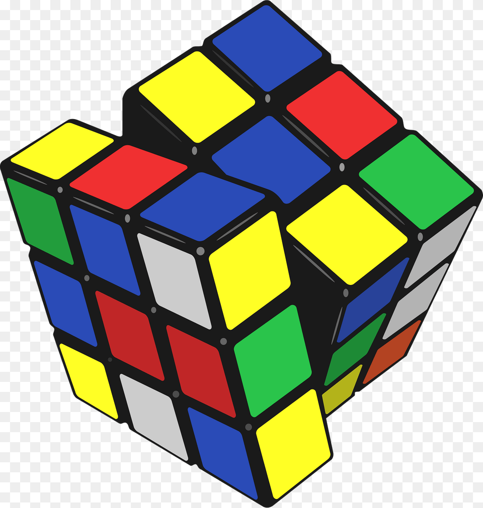 Unsolved Rubik39s Cube Clipart, Toy, Rubix Cube, Ammunition, Grenade Png Image