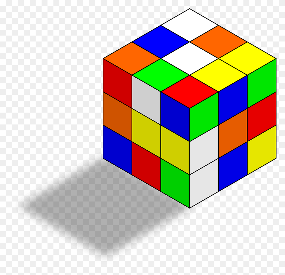 Unsolved Rubik39s Cube Clipart, Toy, Rubix Cube, Dynamite, Weapon Free Png
