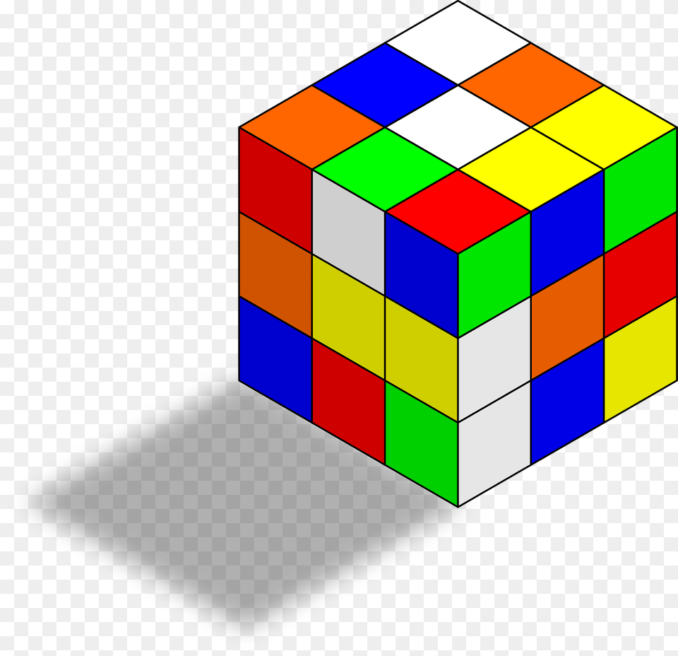 Unsolved Rubiks Cube Clipart, Toy, Rubix Cube Free Png
