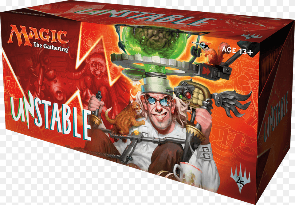 Unstable Magic Booster Box, Adult, Male, Man, Person Free Png