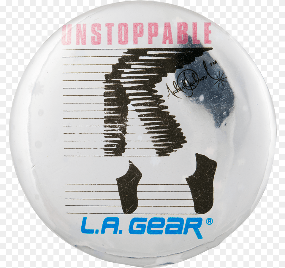 Unstoppable Michael Jackson L La Gear, Badge, Logo, Symbol, Plate Png