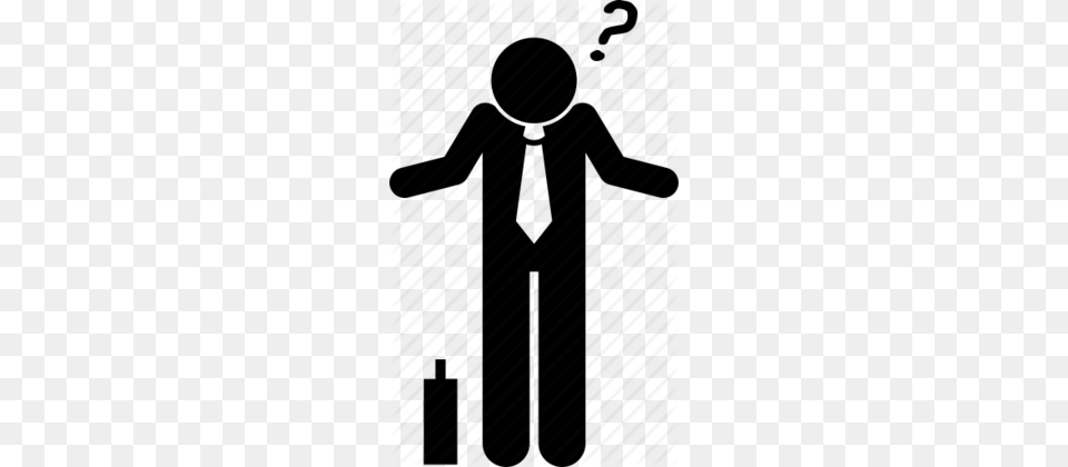 Unsure Icon Clipart Computer Icons Clip Art Black Text, Accessories, Formal Wear, Tie, Clothing Free Transparent Png
