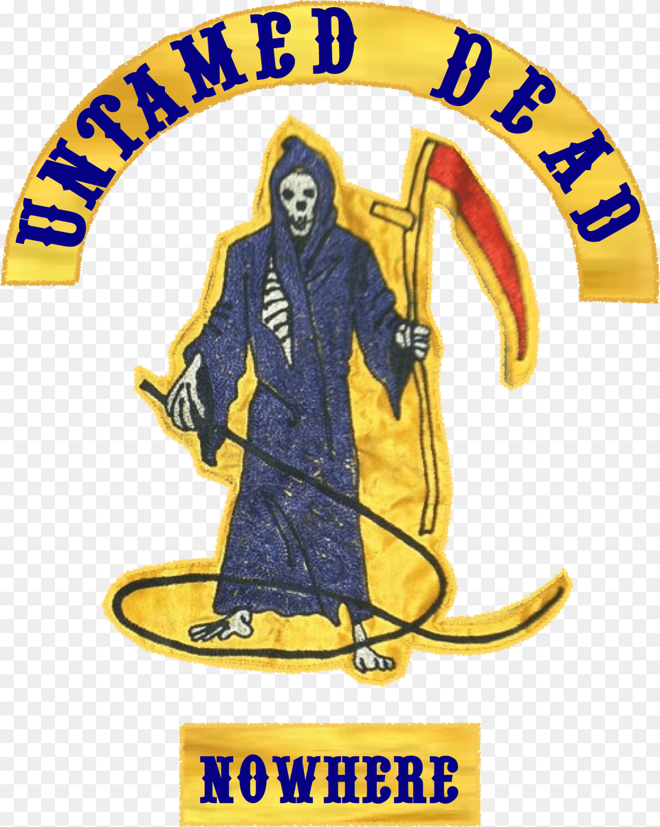 Untamed Dead Logo Untamed Dead Mc Logo, Clothing, Coat, Adult, Wedding Free Png Download
