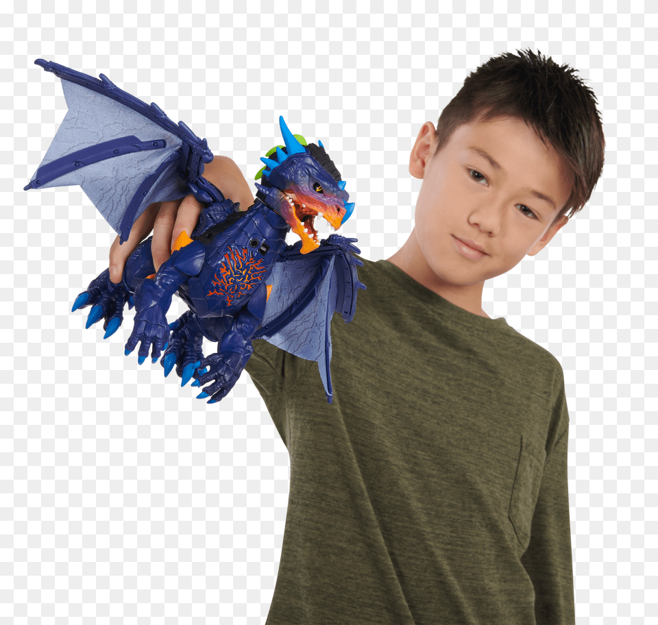 Untamed Legends Dragon Vulcan, Person, Male, Boy, Child Png Image