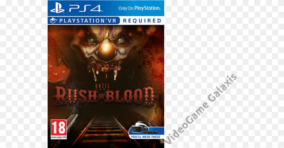 Until Dawn Rush Of Blood, Book, Publication, Advertisement, Poster Png Image