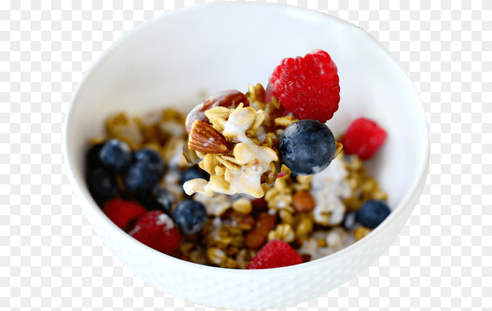 Untitled 7 Breakfast Food Bowl Background, Berry, Blueberry, Fruit, Plant Png Image