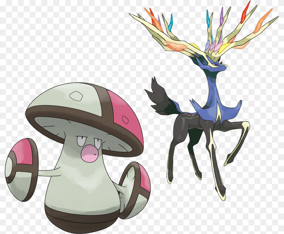 Untitled Design Pokemon Xerneas Shiny, Cartoon, Art, Adult, Female Free Png