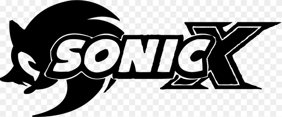 Untitled Sonic X Logo, Stencil, Animal, Fish, Sea Life Free Png
