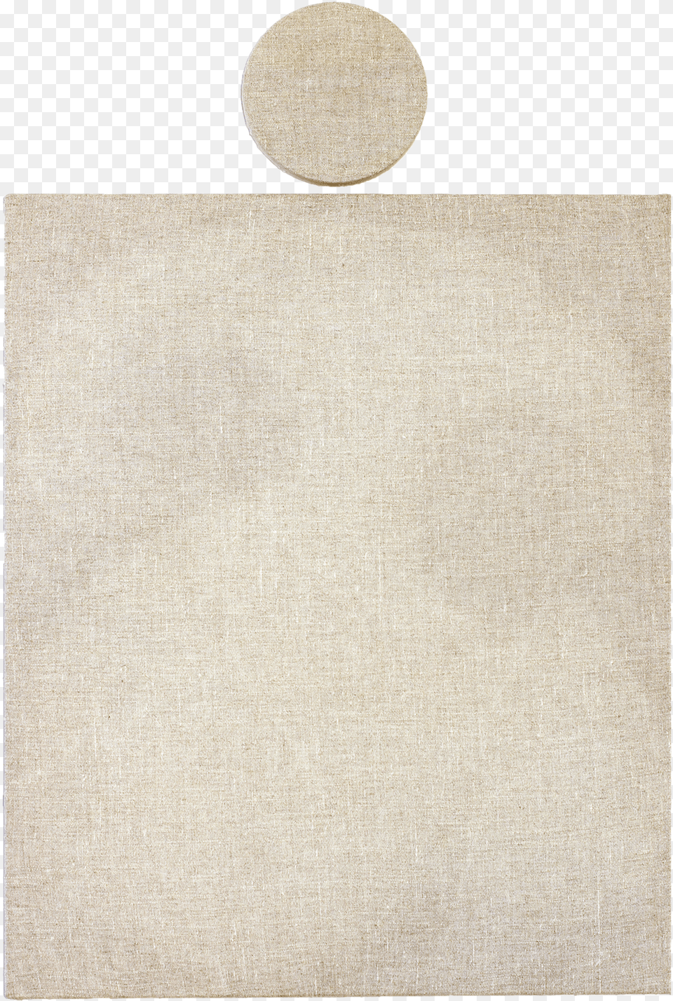 Untitled With A Circle Circle, Home Decor, Linen, Texture, Canvas Png Image