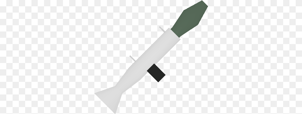 Unturned Skin White Rocket Launcher Unturned Rocket Launcher, Ammunition, Missile, Weapon, Blade Png