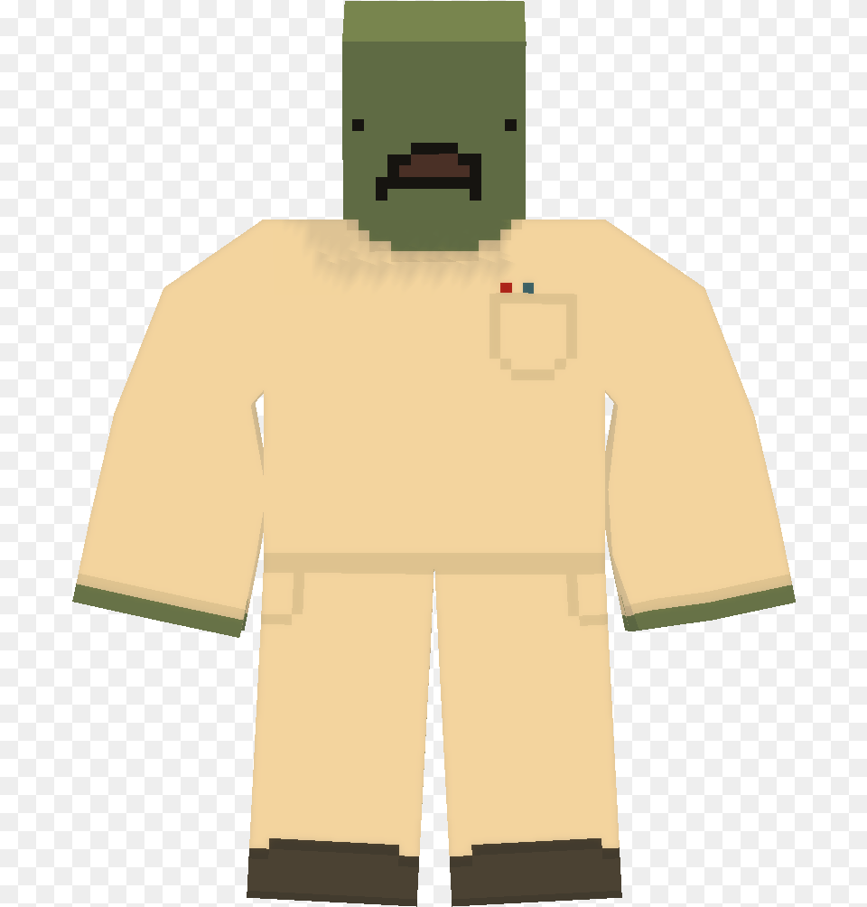 Unturned Zombie Active Shirt, Clothing, Coat Free Png Download