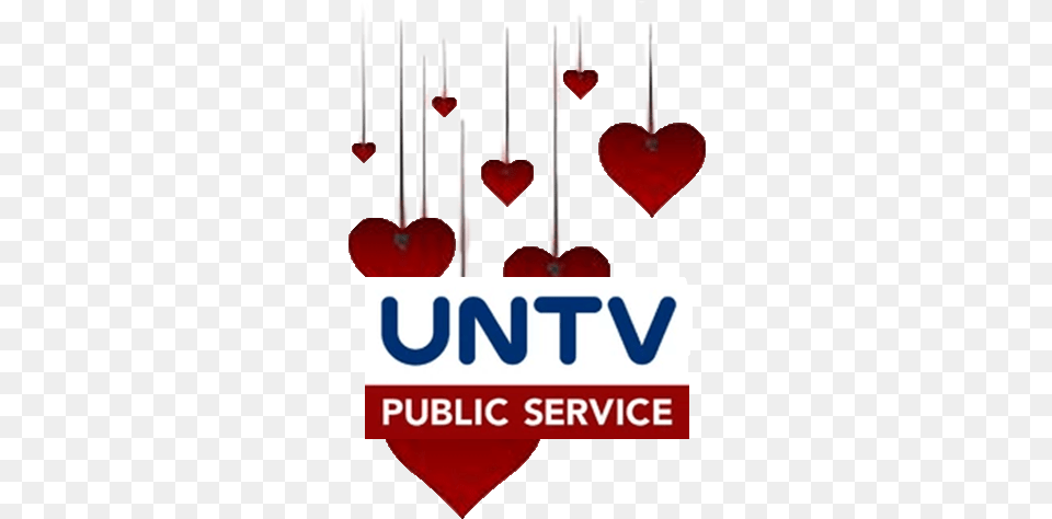 Untv Public Service Hanging Hearts Coco Levy Fund Release Form, Birthday Cake, Cake, Cream, Dessert Free Transparent Png