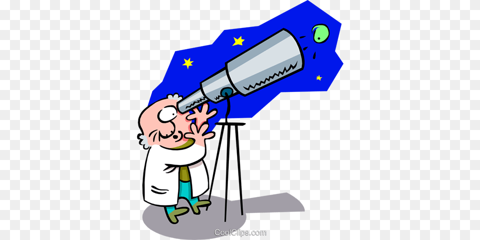 Unusual Ideas Astronomy Clipart Clip Art Panda Astronomer Clipart, Telescope, Baby, Person, Face Free Png Download