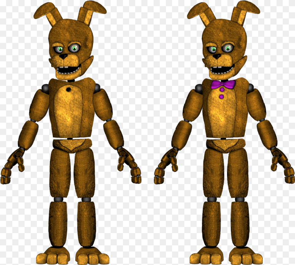 Unwithered Salvage Springtrap Fnaf 3 Springtrap Full Body, Toy Free Png Download
