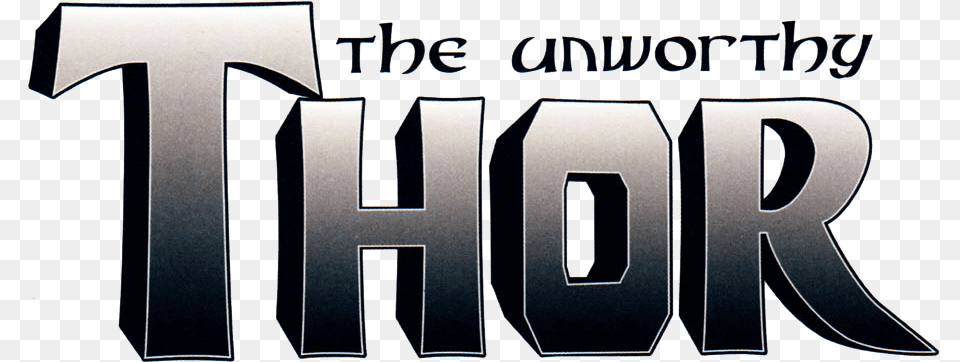 Unworthy Thor Vol 1 Logo Thor With Short Hair Comic, Text, Number, Symbol, Publication Free Transparent Png