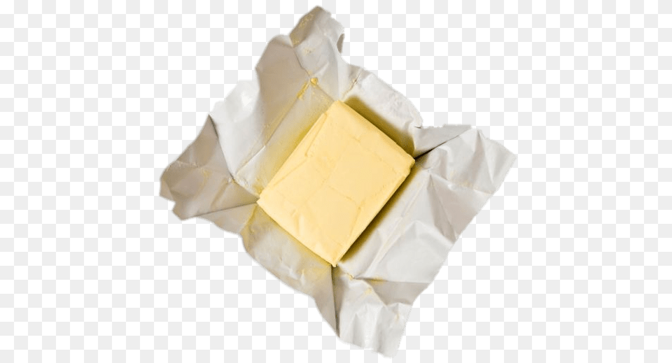 Unwrapped Butter, Food, Diaper Free Transparent Png