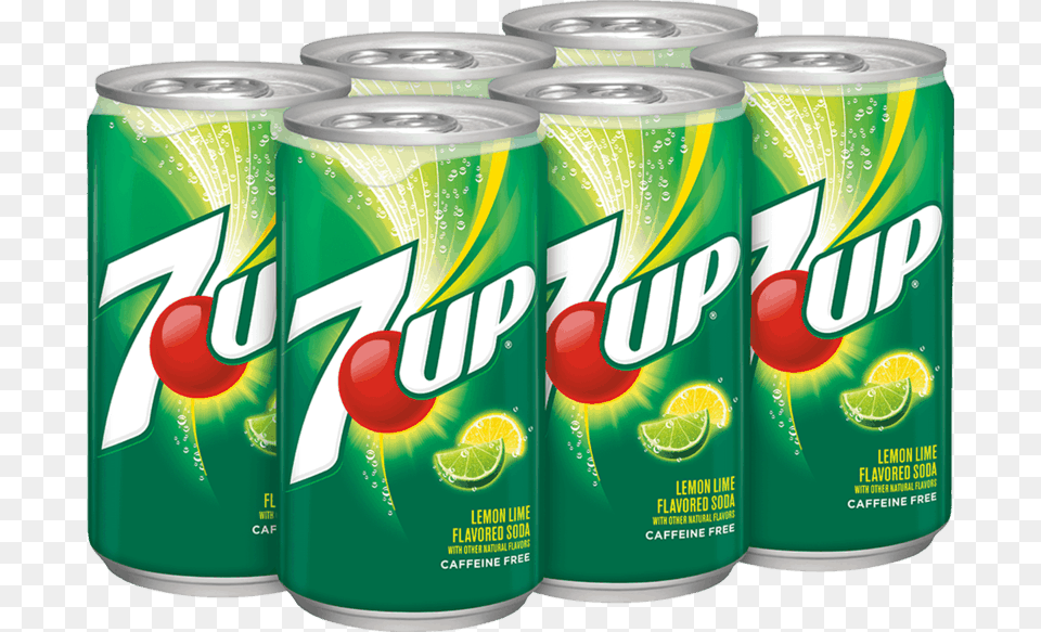 Up 6 Pack, Can, Tin Free Transparent Png