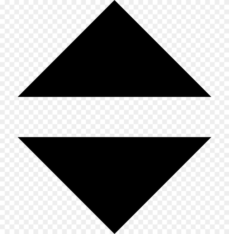 Up And Down Arrow Arrow Up Down Svg, Triangle Png Image