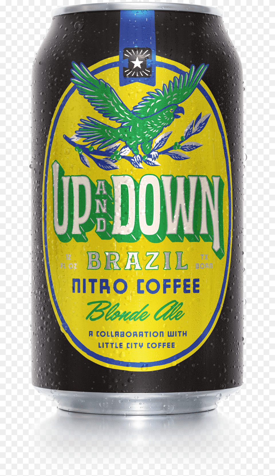Up And Down Brazil Nitro Coffee, Alcohol, Beer, Beverage, Lager Png Image