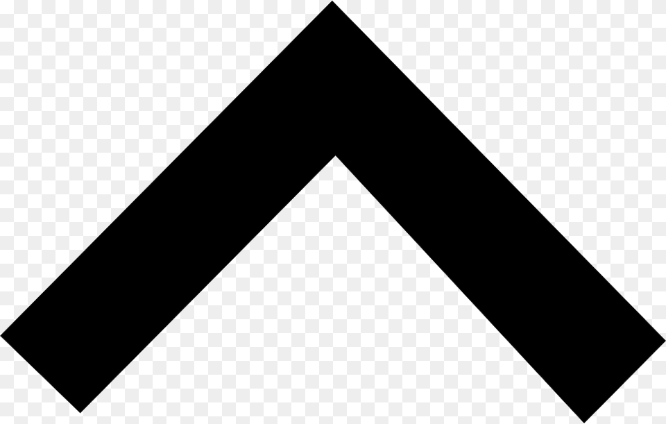 Up Arrow, Triangle Png