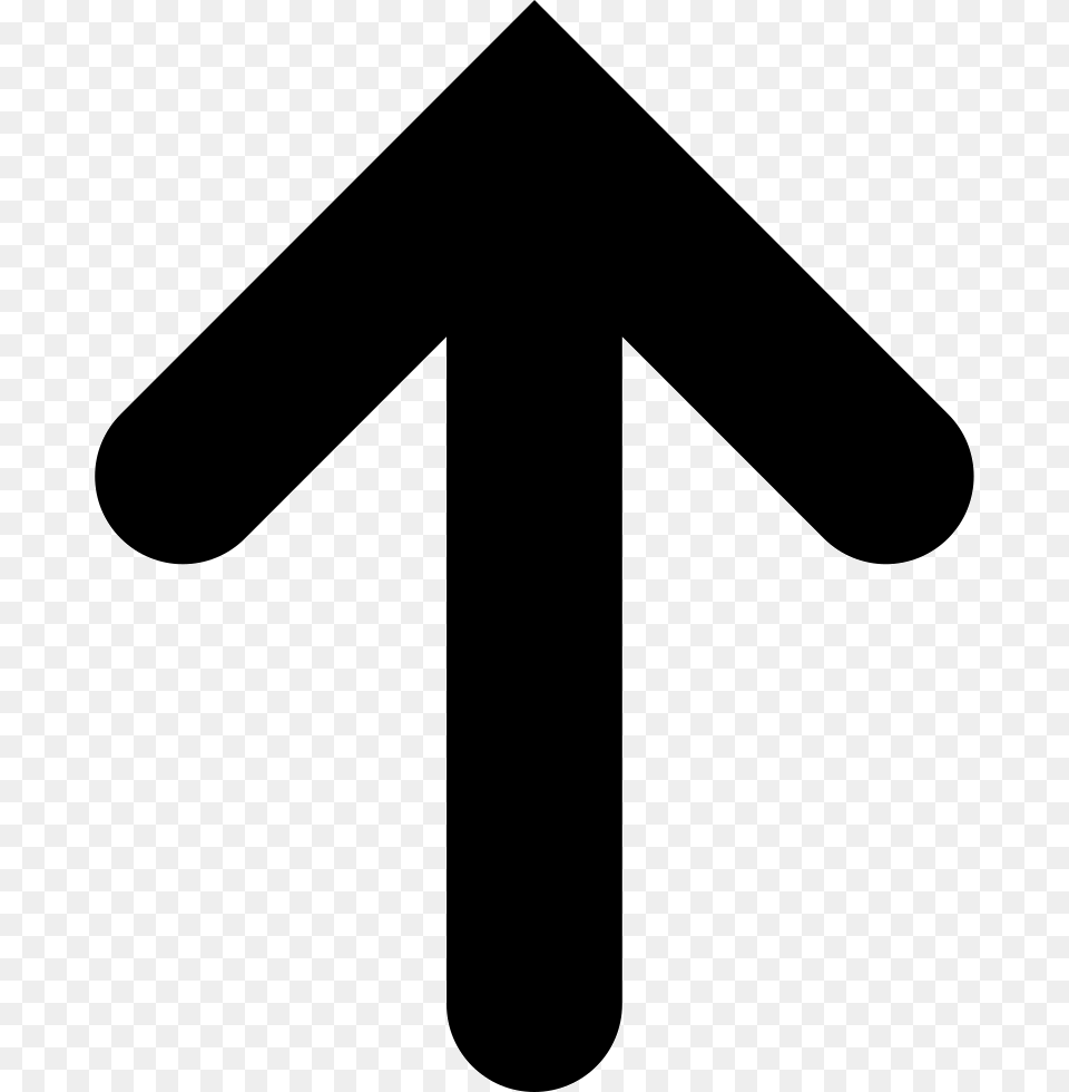 Up Arrow Clip Art Arrow Up, Sign, Symbol, Cross Free Png Download