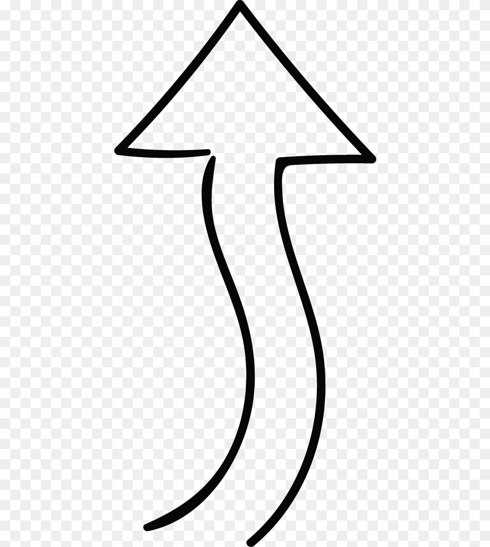 Up Arrow Doodle Line, Symbol, Number, Text, Bow Png