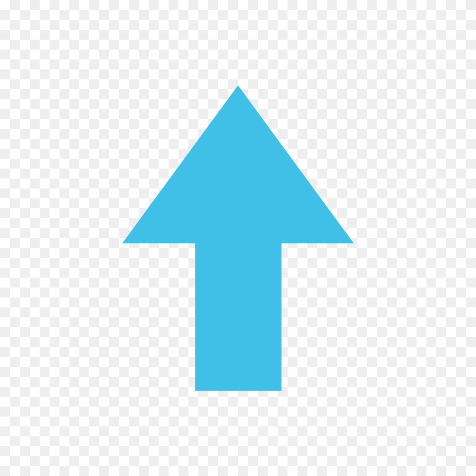 Up Arrow Emoji Clipart, Triangle, Cross, Symbol Png Image