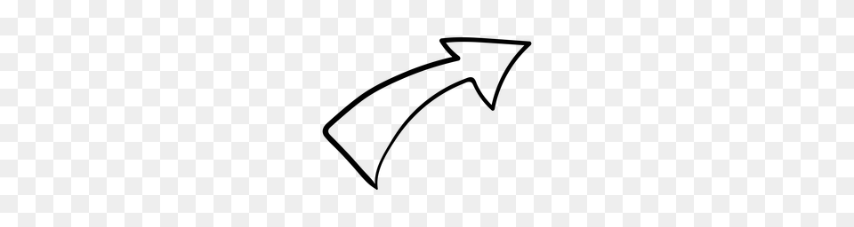 Up Arrow Illustration, Gray Png