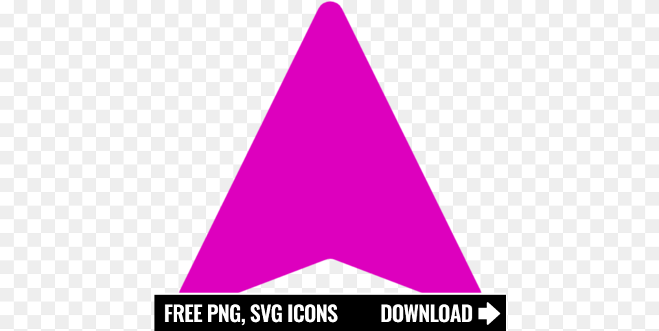 Up Arrow Svg Icon In 2021 Online Dot, Triangle Free Png Download