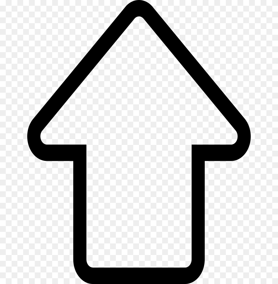 Up Arrow White Up Arrow, Symbol, Sign Free Png Download