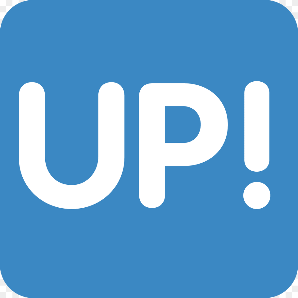 Up Button Emoji Clipart, License Plate, Transportation, Vehicle, Sign Png Image