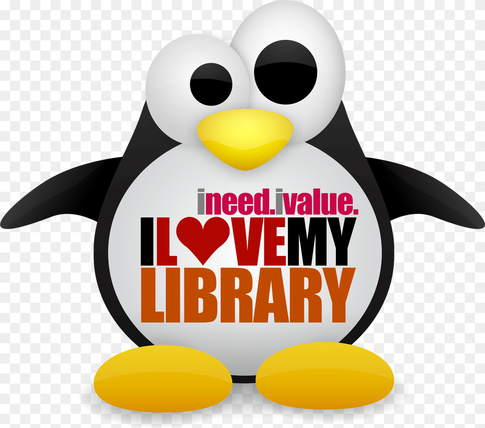 Up College Of Engineering Library Downloadables Need I Value I Love My Library, Animal, Bird, Penguin, Nature Png