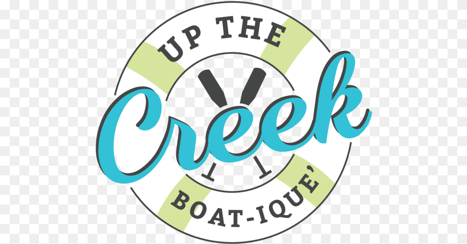 Up Creek Logo Print Transparent Center 01 Circle, Water Free Png