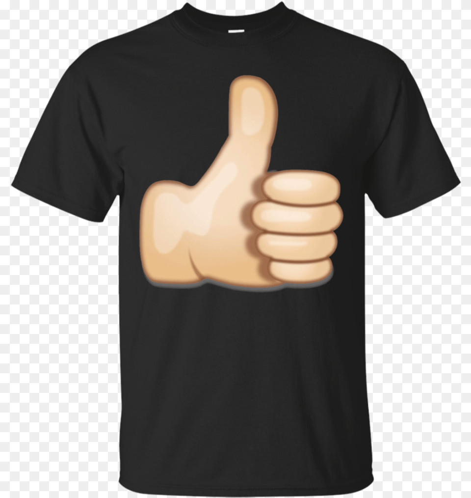 Up Emoji T Shirt, Body Part, Finger, Hand, Person Png