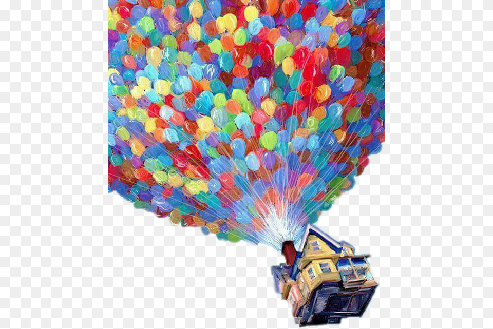 Up House Iphone Disney Background Up, Balloon, Aircraft, Transportation, Vehicle Free Transparent Png