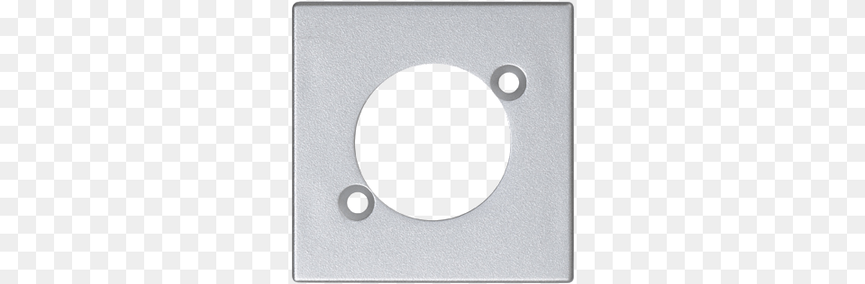Up K1228 Plate K45 Empty For Xlr 4545mm Aluminum Circle, Hole, Electronics, Speaker Free Png