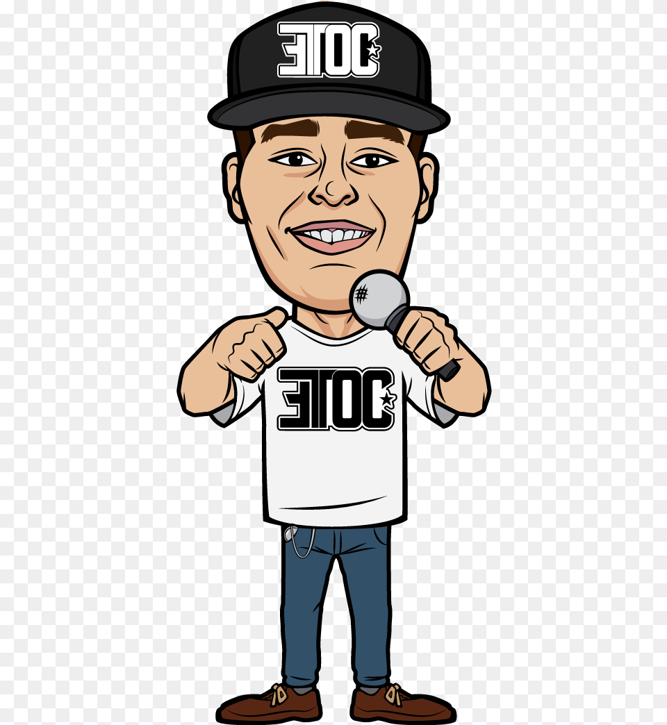 Up N Coming Rapper Etoc Is Next To Blow Cartoon, Baseball Cap, People, Hat, Person Png Image