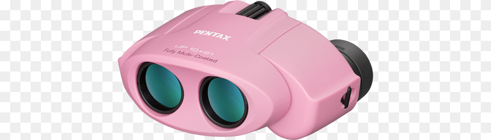 Up Pentax 10 X 21 Binoculars Pink, Disk Free Png