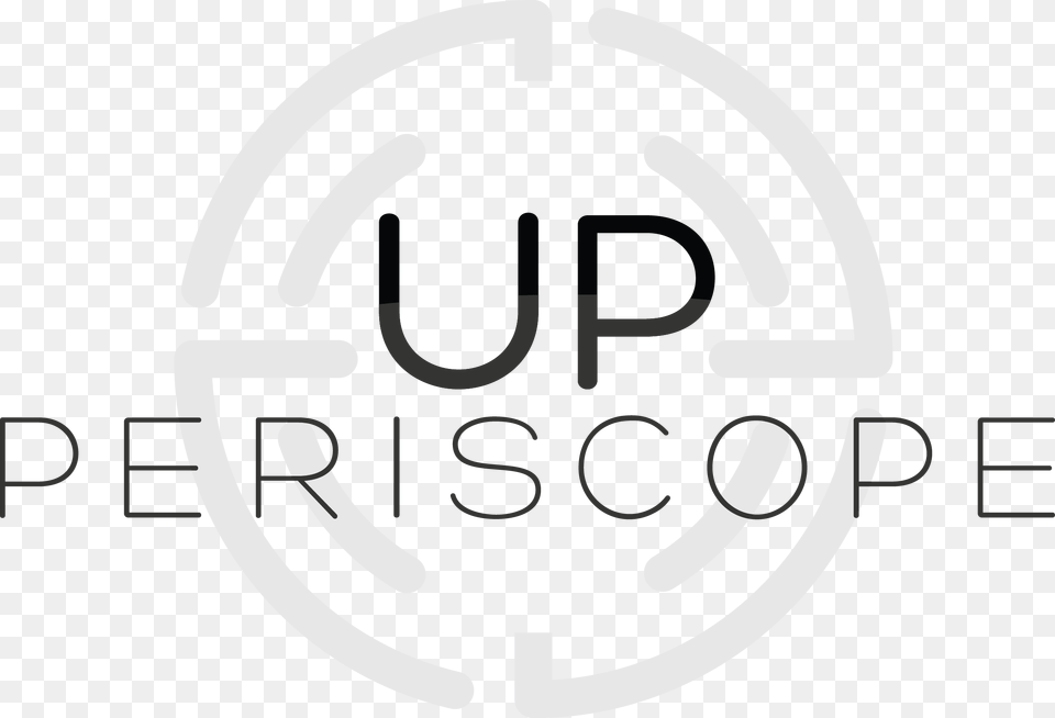 Up Periscope Logo Circle, Text Free Png Download