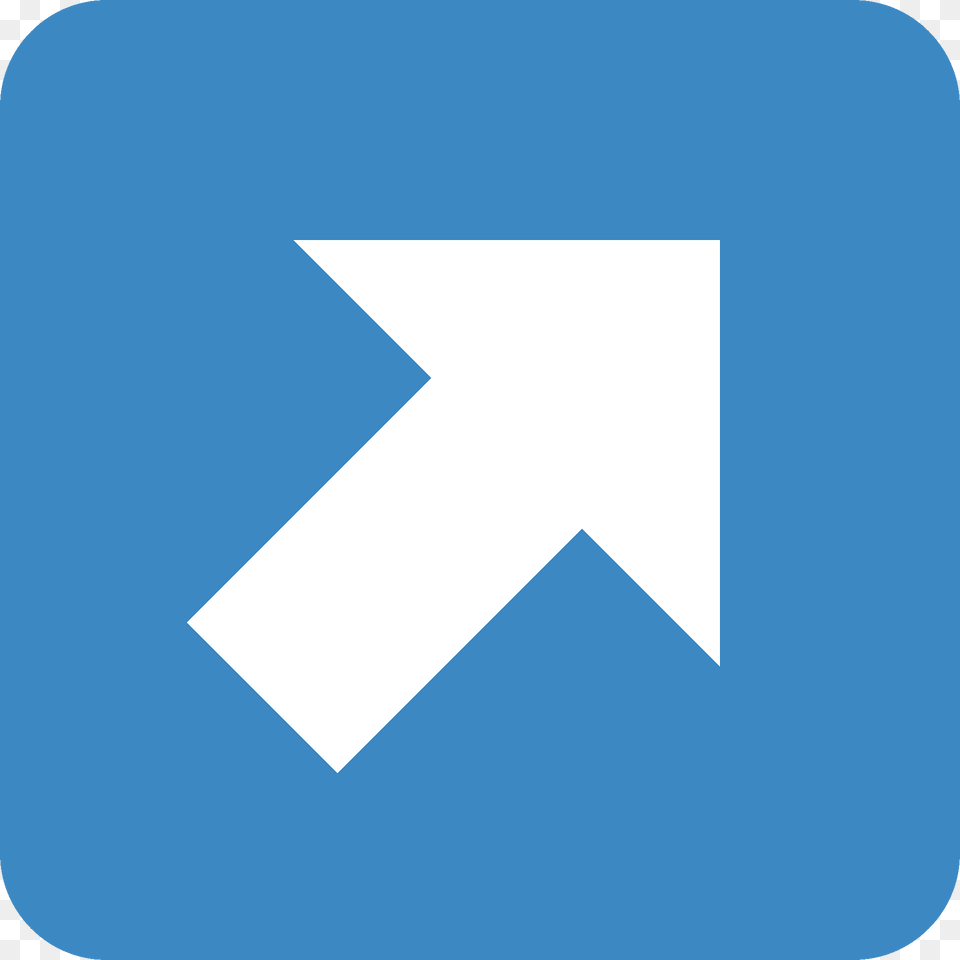 Up Right Arrow Emoji Clipart, Symbol, Sign Free Transparent Png