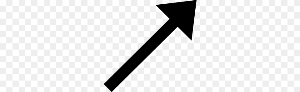 Up Right Black Arrow Clip Art For Web, Gray Free Png Download
