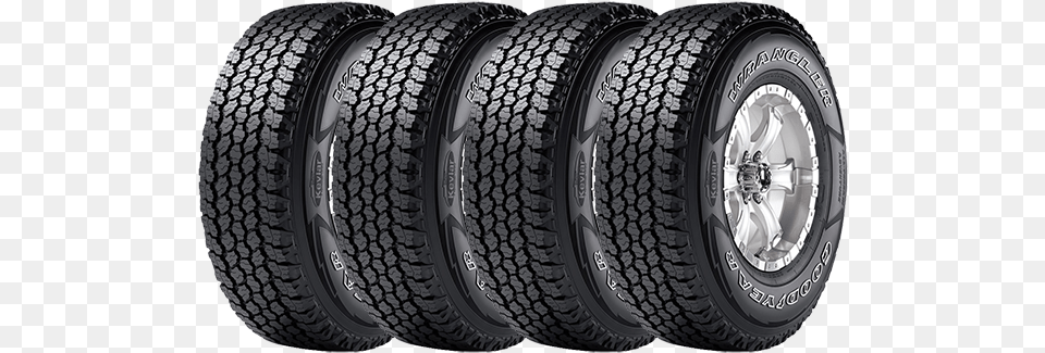 Up To 140 Rebate On Four Tires Goodyear Wrangler All Terrain Adventure With Kevlar, Alloy Wheel, Car, Car Wheel, Machine Png Image