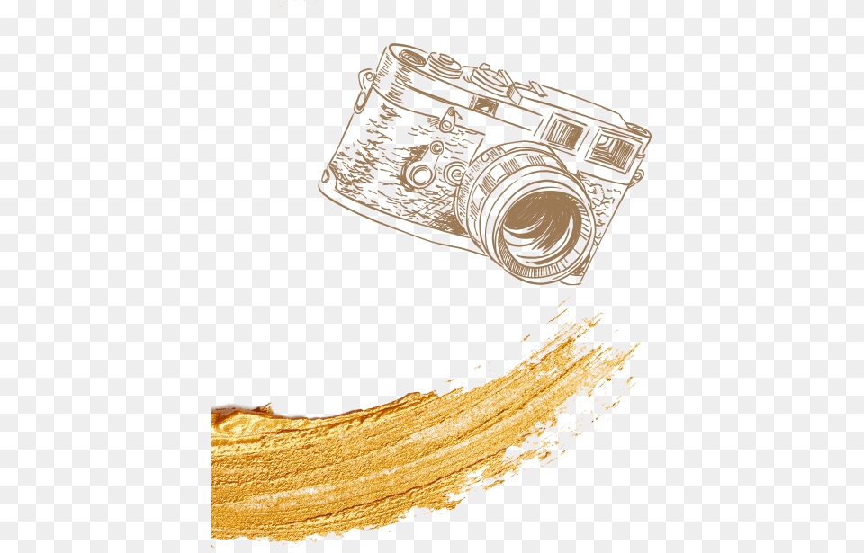 Up To 6 Miles Per S1 Spend Camera, Gold Png