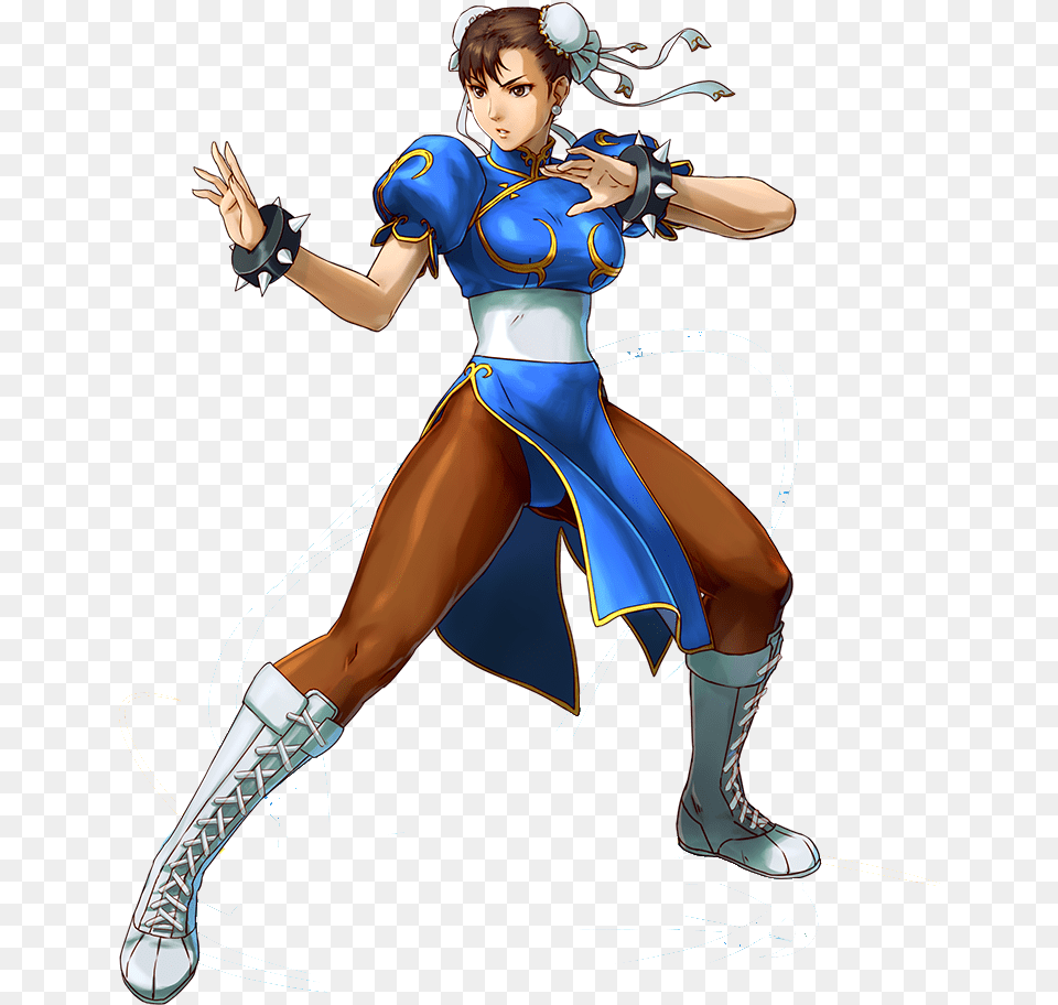 Upbeat News The Most Iconic Video Game Characters Of All Time Street Fighter Chun Li, Adult, Publication, Person, Female Free Png
