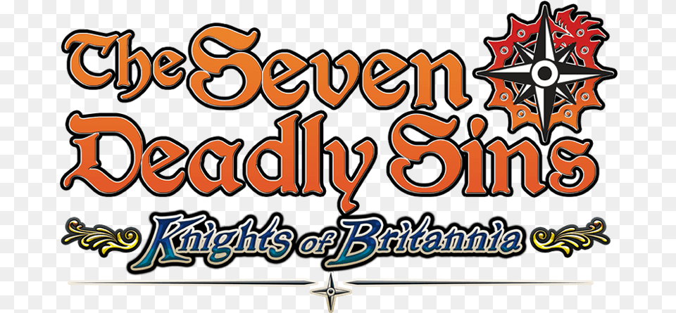 Upcoming Game Releases Week Of February 4 2018 Seven Deadly Sins Title Name, Text, Symbol, Dynamite, Weapon Free Png Download