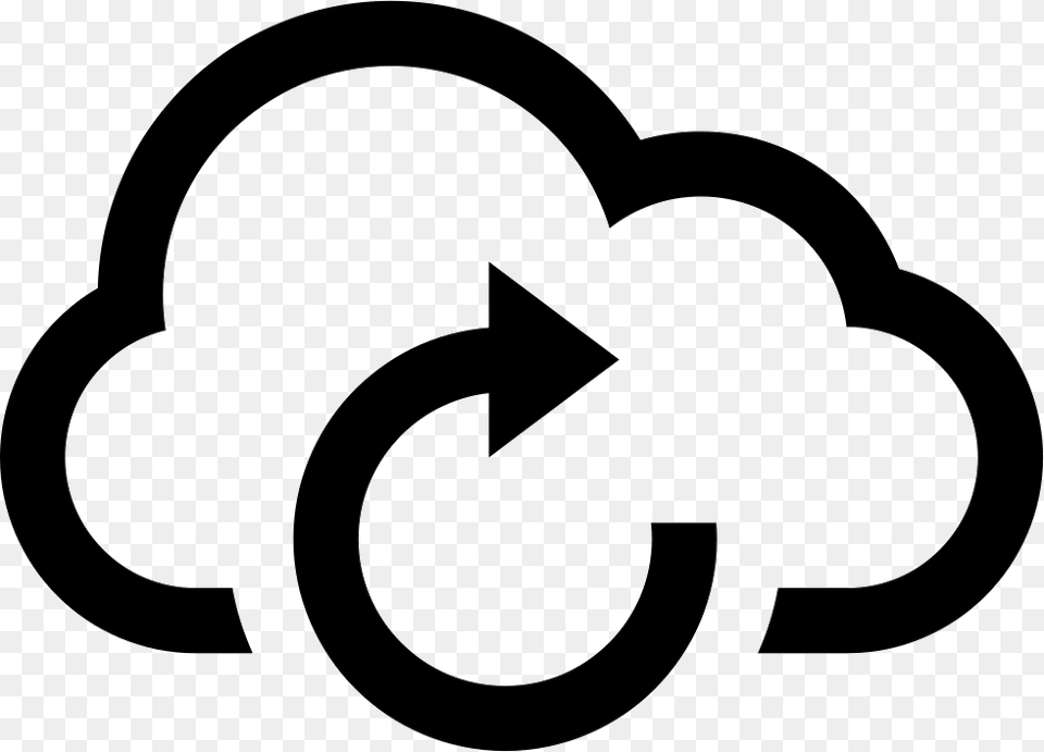 Update Cloud Rain Cloud Icon, Stencil, Symbol, Recycling Symbol, Ammunition Free Png Download