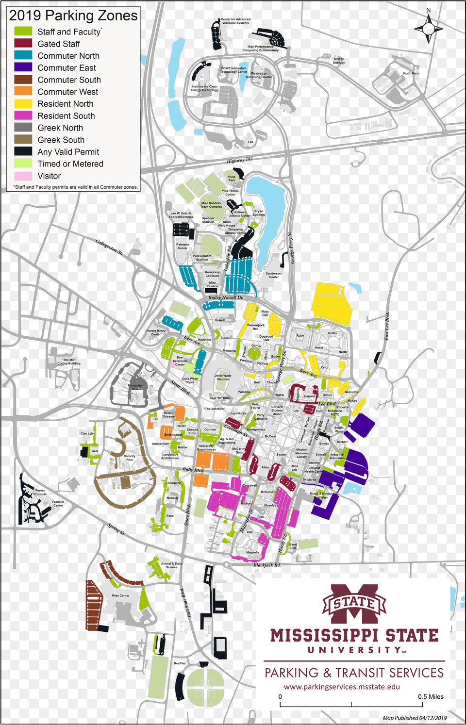 Updated Graduation Parking Map Mississippi State University Campus Map, Advertisement, Poster, Person Free Png