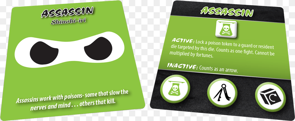 Updated Kage Master Cards 3d Assassin Brochure, Text, Business Card, Paper Png