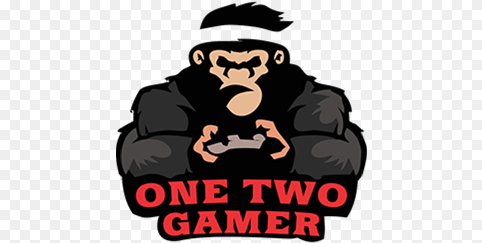 Updated List Gorilla Gaming Logo, Animal, Ape, Mammal, Wildlife Png Image
